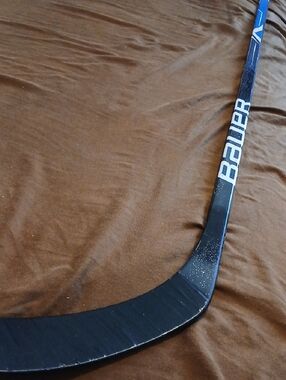 Bauer Black Hockey Stick with Blue Logo P92/80 FLEX
